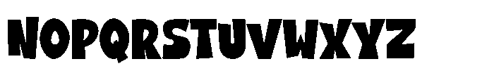 Moon Comic Font LOWERCASE