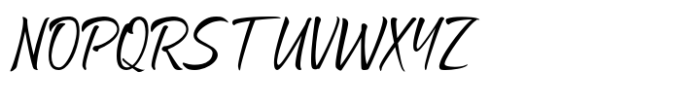 Moonel Font UPPERCASE