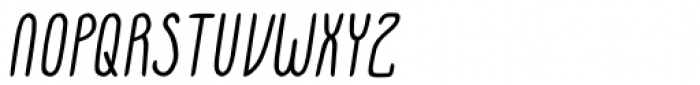 Moonless SC Bold Italic Font UPPERCASE