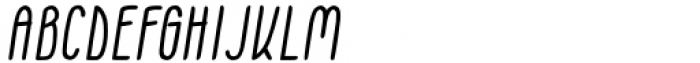 Moonless SC Bold Italic Font LOWERCASE