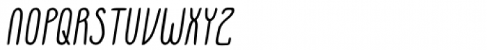 Moonless SC Semi Bold Italic Font LOWERCASE