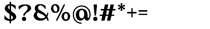 Moonlight Font OTHER CHARS