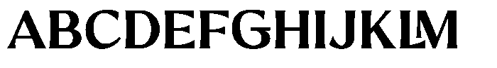 Moonlight Font UPPERCASE