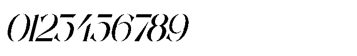 Moonlit Charm Italic Font OTHER CHARS