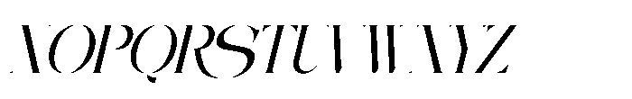 Moonlit Charm Italic Font UPPERCASE