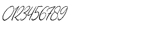 Moonlit Muse Italic Font OTHER CHARS