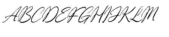 Moonlit Muse Italic Font UPPERCASE