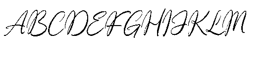 Moonlit Muse Regular Font UPPERCASE