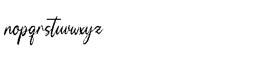 Moonlit Muse Regular Font LOWERCASE