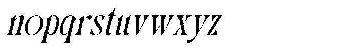 Moonscythe Slant Font LOWERCASE