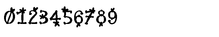 Moonshore All Caps Flower Font OTHER CHARS