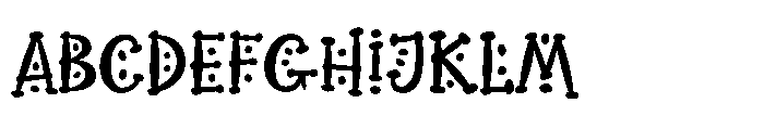Moonshore All Caps Seed 03 Font UPPERCASE