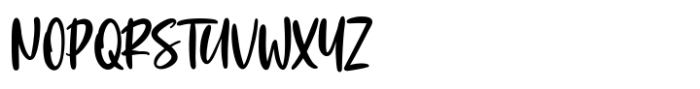 Moonsticky Alternate Font UPPERCASE