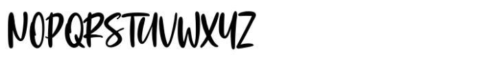 Moonsticky Regular Font UPPERCASE