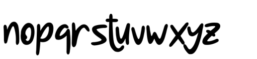 Moonstore Font LOWERCASE