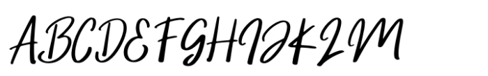 Moonthe Italic Font UPPERCASE