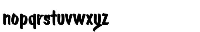 Moontok Font LOWERCASE