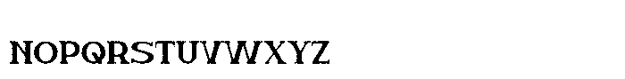 Moontrace Rough Font LOWERCASE