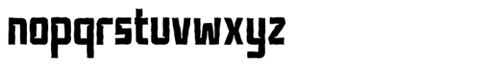 Moonughan Rough Font LOWERCASE