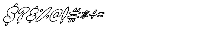 Moonveil Playful Italic Font OTHER CHARS