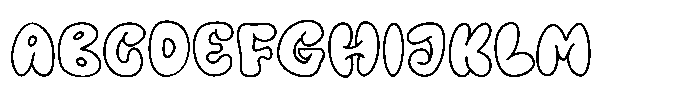 Moonveil Playful Regular Font UPPERCASE