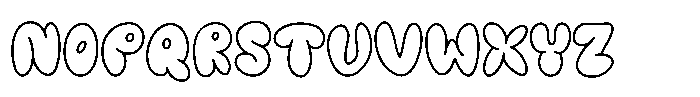 Moonveil Playful Regular Font LOWERCASE