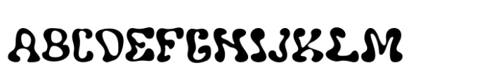 Moopins Font UPPERCASE