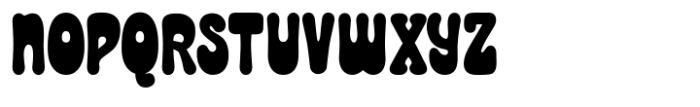 Mooschak Bold Font LOWERCASE