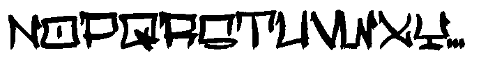Mop Kings Font UPPERCASE