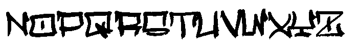 Mop Kings Font LOWERCASE