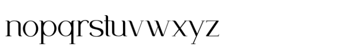 Mophend Font LOWERCASE