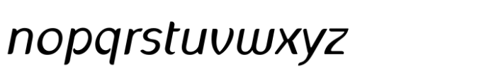 Morabira Doomsday Base Regular Italic Font LOWERCASE