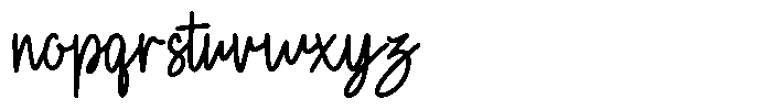 Moraine Parnley Bold Font LOWERCASE