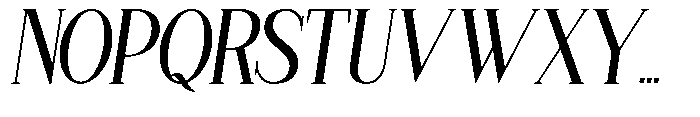 Moralana Font UPPERCASE