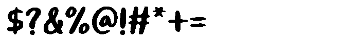 Morally Northern Regular Font OTHER CHARS