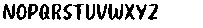 Morally Northern Regular Font UPPERCASE