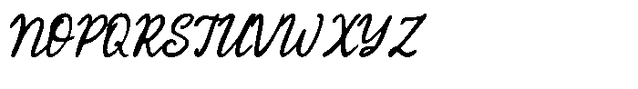 Morally Northern Script Regular Font UPPERCASE