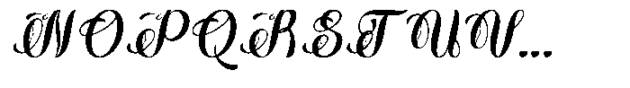 Moranbillye Italic Font UPPERCASE