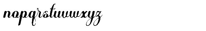 Moranbillye Italic Font LOWERCASE