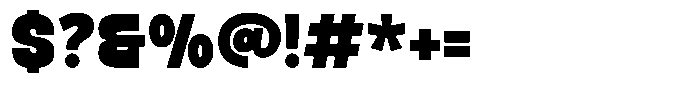 Morane Font OTHER CHARS