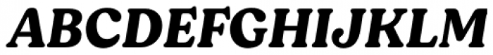 Moranga Bold Italic Font UPPERCASE
