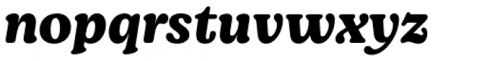 Moranga Bold Italic Font LOWERCASE