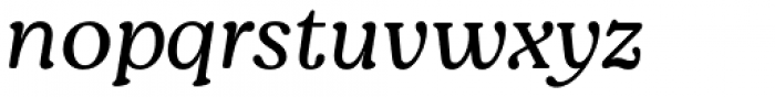 Moranga Light Italic Font LOWERCASE