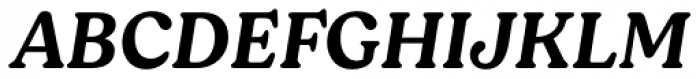 Moranga Medium Italic Font UPPERCASE