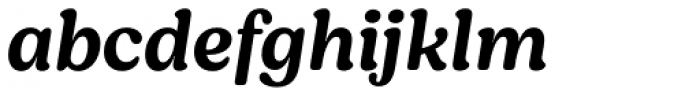 Moranga Medium Italic Font LOWERCASE