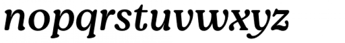 Moranga Regular Italic Font LOWERCASE