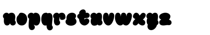 Moranky Solid Font LOWERCASE
