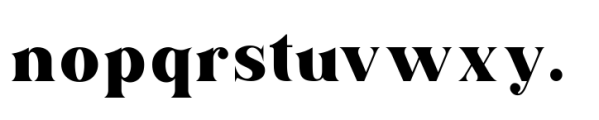 Morans Regular Font LOWERCASE
