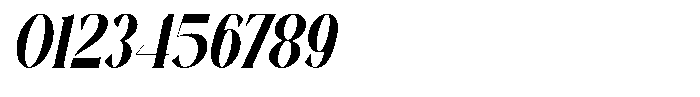 Moravine Italic Font OTHER CHARS