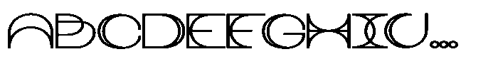 Morbaizy Family Morbaizy Black Expanded Regular Font UPPERCASE
